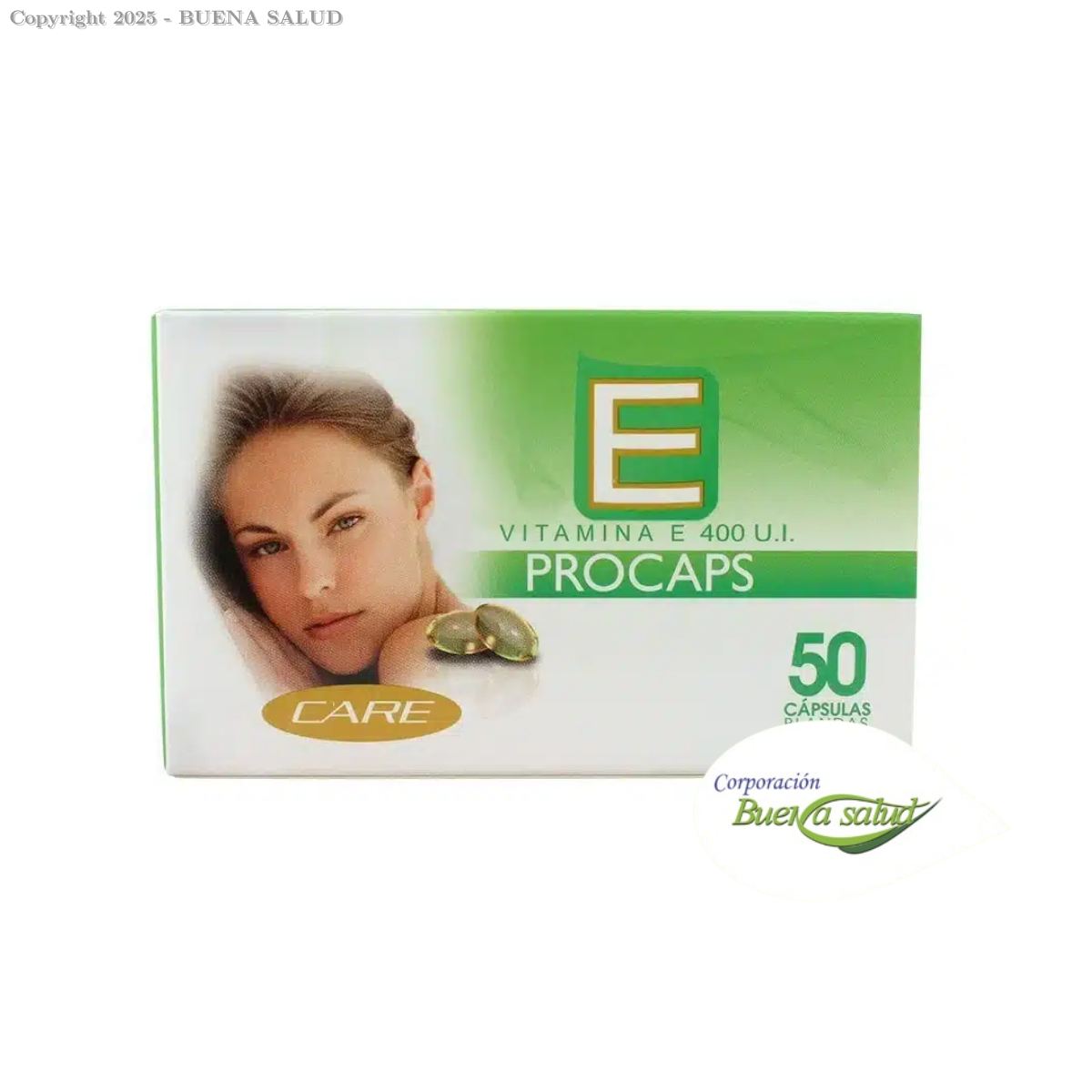 PRO7703153017415VITE50caps - PROCAPS VITAMINA E 400 U.I - cja x 50 caps.